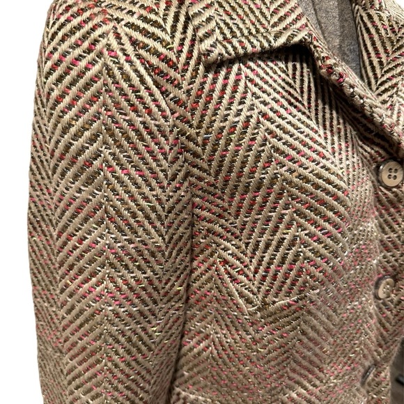 Vintage Sigrid Olsen Tweed Blazer Button Down Jacket Women’s Size 8 - Picture 4 of 12
